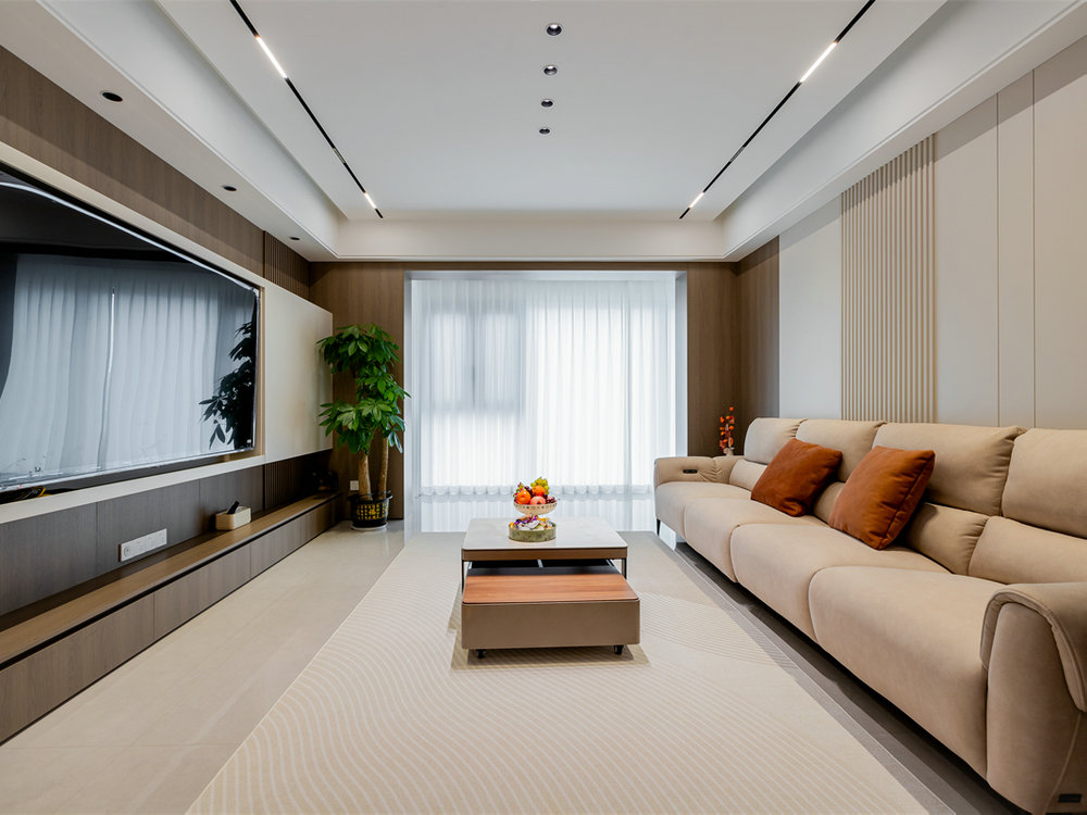 融僑濱江城美域181平現代風格裝修效果圖