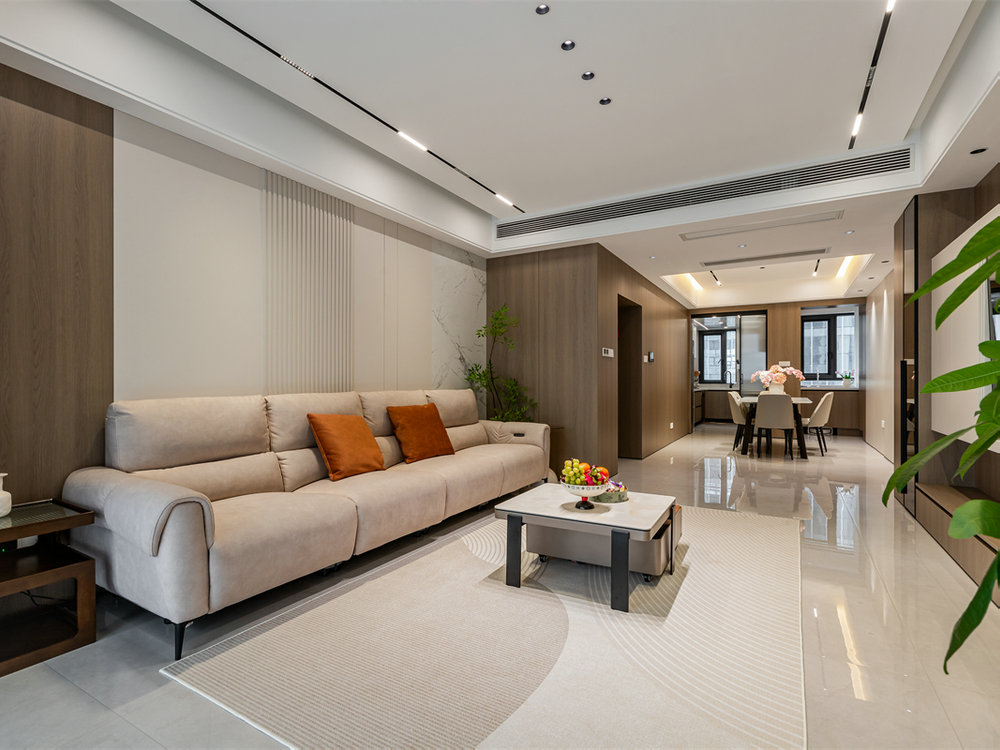 融僑濱江城美域181平現代風格裝修效果圖