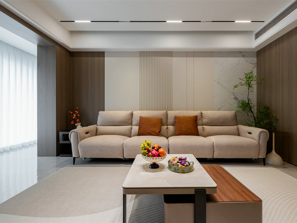 融僑濱江城美域181平現代風格裝修效果圖