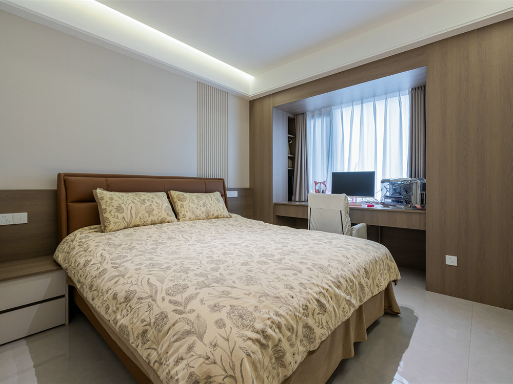 融僑濱江城美域181平現代風格裝修效果圖