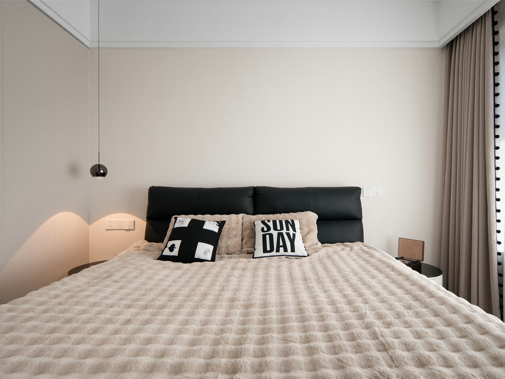 尚城國際106平意式極簡風格裝修效果圖