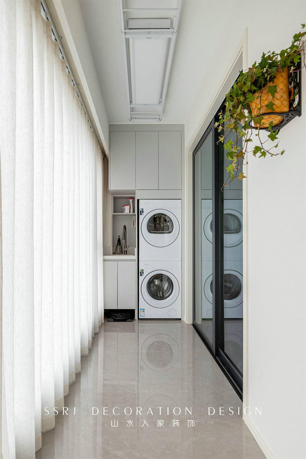 漢口印143平現代美式風格裝修效果圖