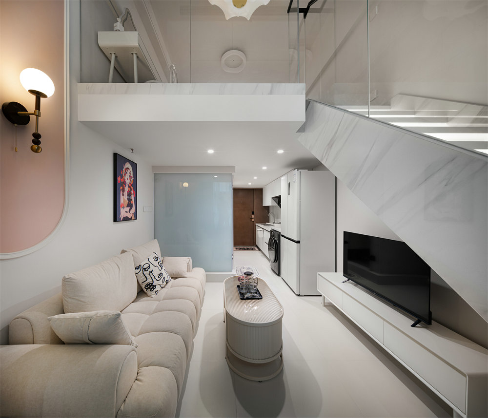 龍湖清能天奕loft現代風格裝修效果圖