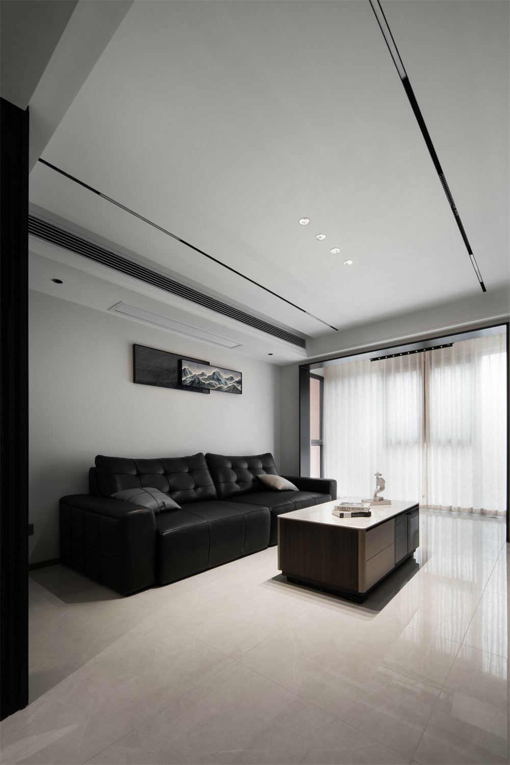 永泰時代95平現代輕奢風格裝修效果圖