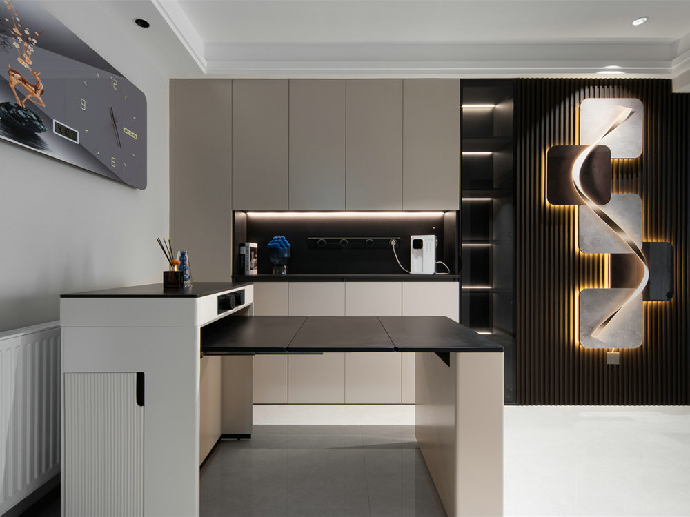 永泰時代95平現代輕奢風格裝修效果圖