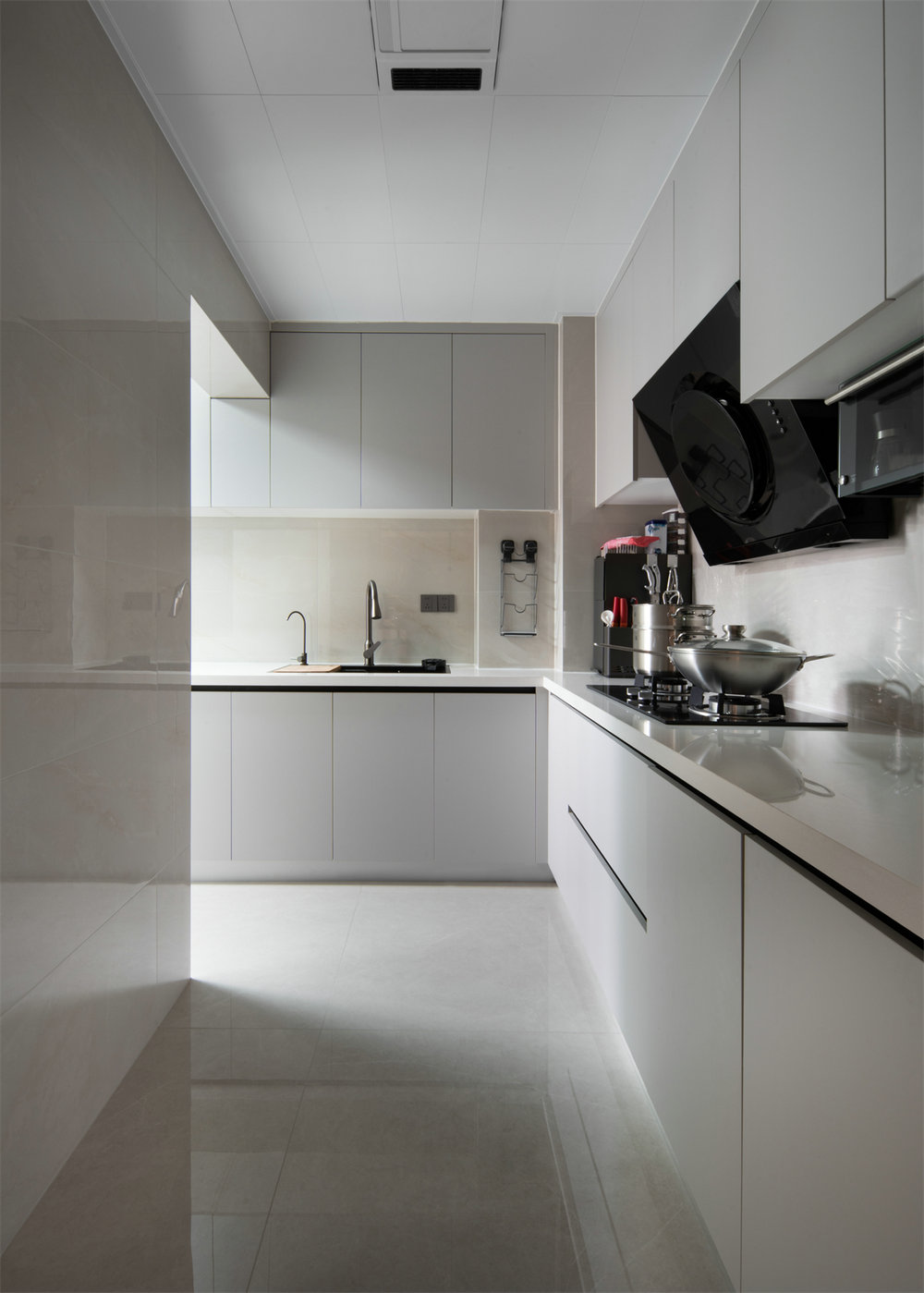 永泰時代95平現代輕奢風格裝修效果圖