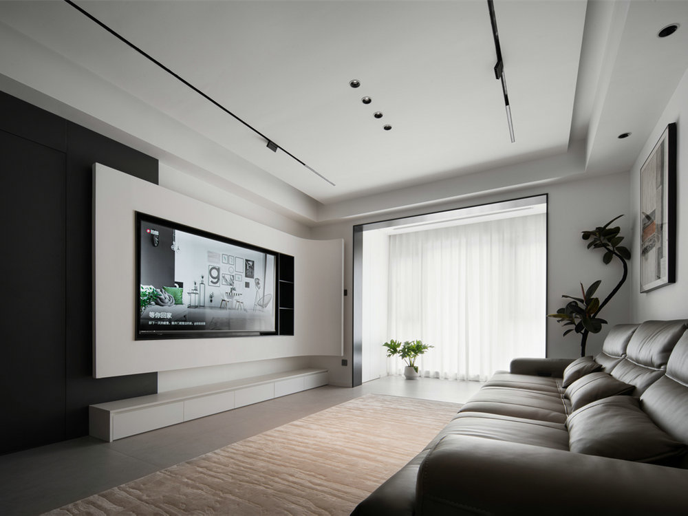 漢陽印象135平現代風格裝修效果圖