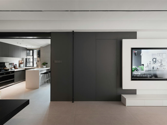 漢陽印象135平現代風格裝修效果圖