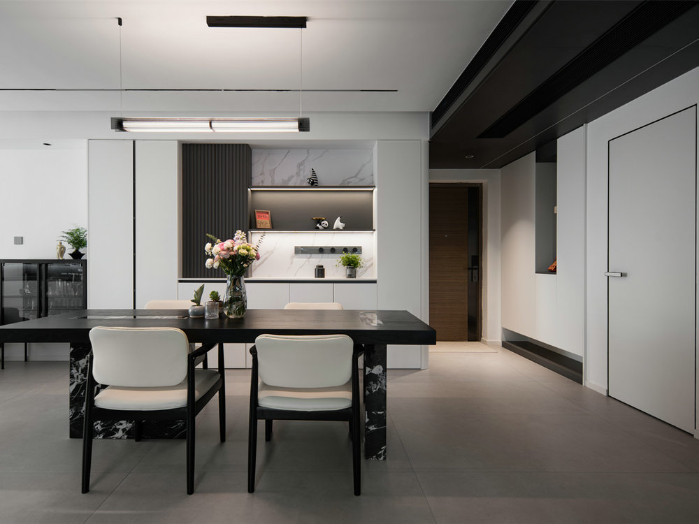 漢陽印象135平現代風格裝修效果圖