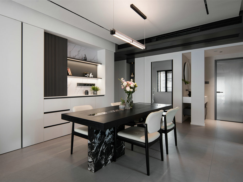 漢陽印象135平現代風格裝修效果圖