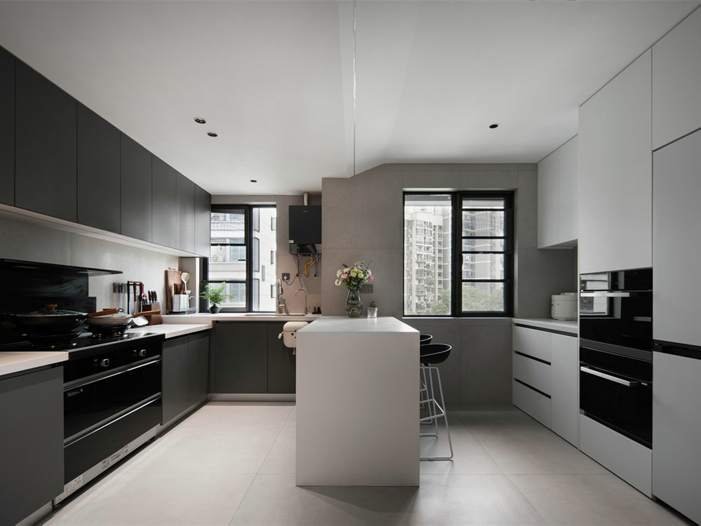 漢陽印象135平現代風格裝修效果圖