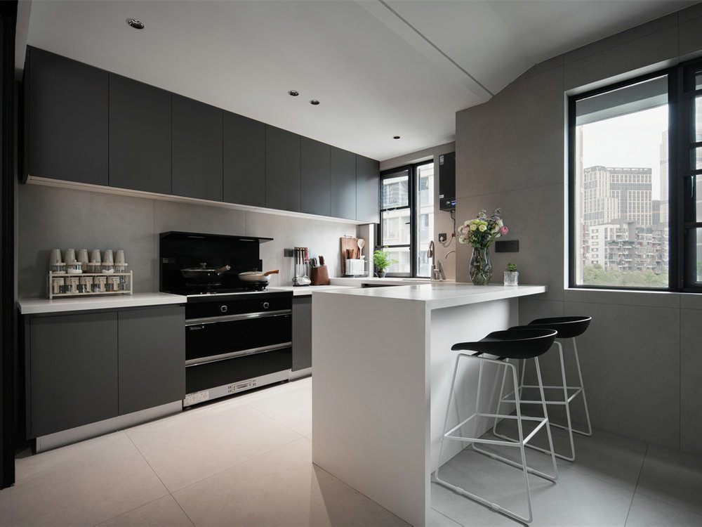 漢陽印象135平現代風格裝修效果圖