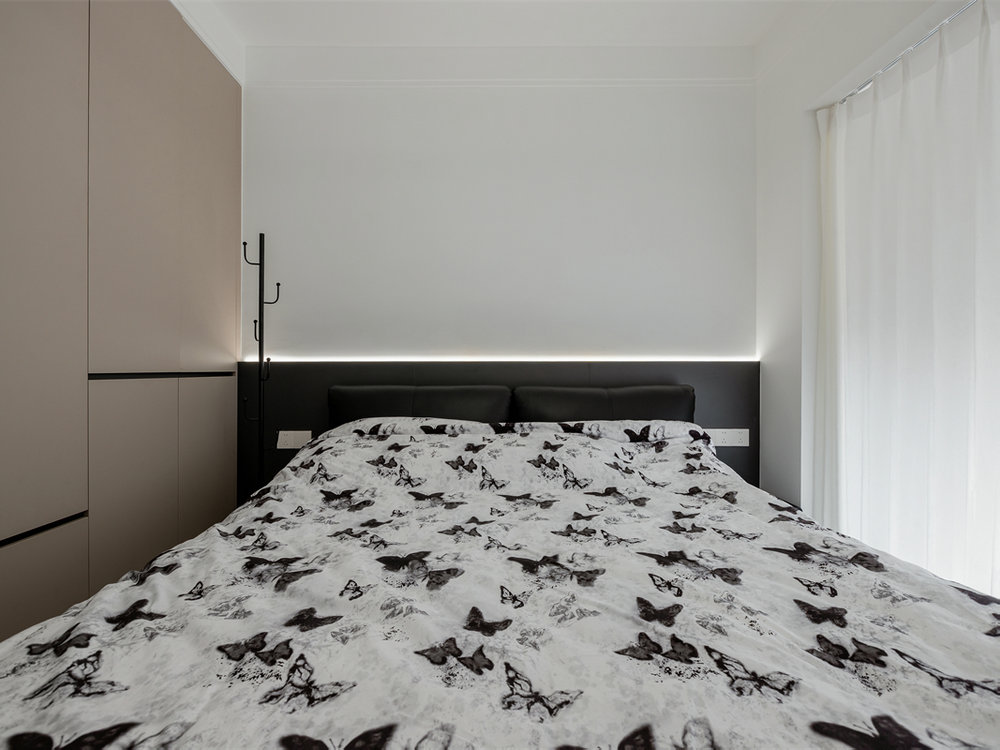 海林廣場123平現代風格裝修效果圖