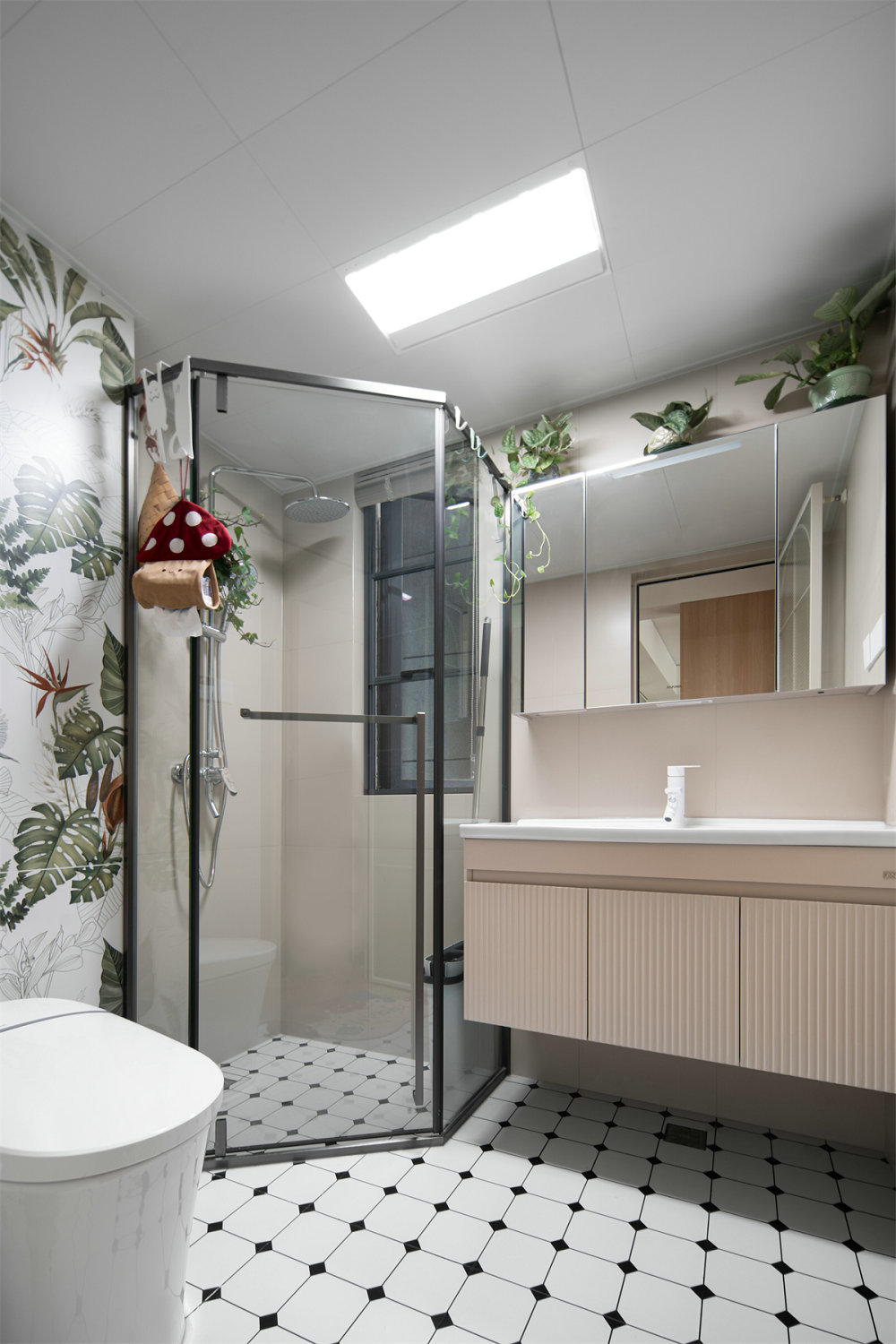 融創95號院95平中古風格裝修效果圖