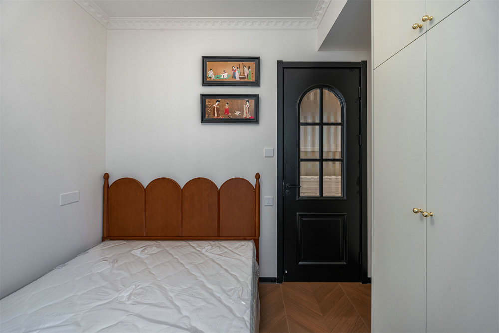 大華鉑金酈府110平中古風格裝修效果圖