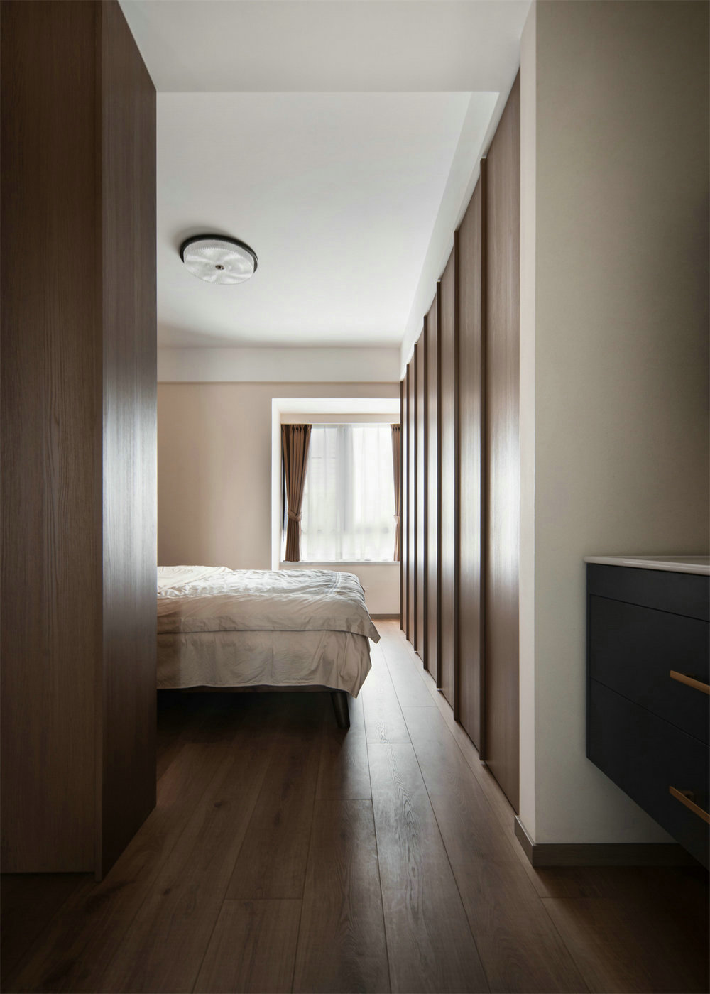 天匯龍城龍桂苑143平中古風格裝修效果圖