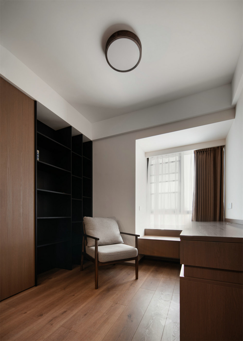 天匯龍城龍桂苑143平中古風格裝修效果圖