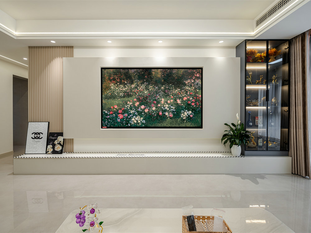 嘉河盛景190平現代風格裝修效果圖