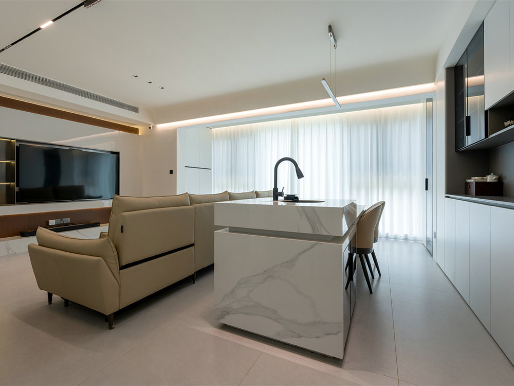 花山印象240平現(xiàn)代輕奢風(fēng)格別墅裝修效果圖