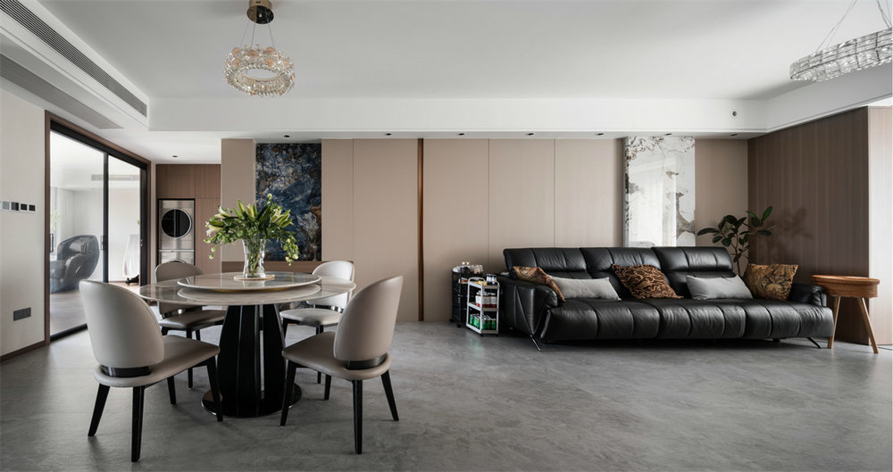 融創瀾岸170平現代輕奢風格裝修效果圖