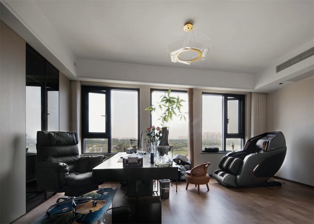 融創瀾岸170平現代輕奢風格裝修效果圖