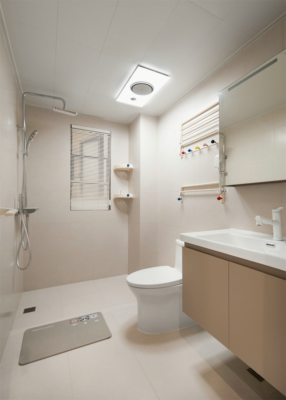 中建閱江府120平奶油風格裝修效果圖