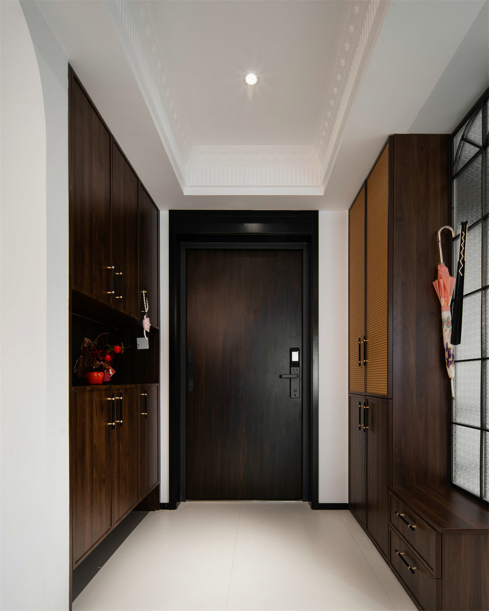 鵬湖灣180平中古風格裝修效果圖