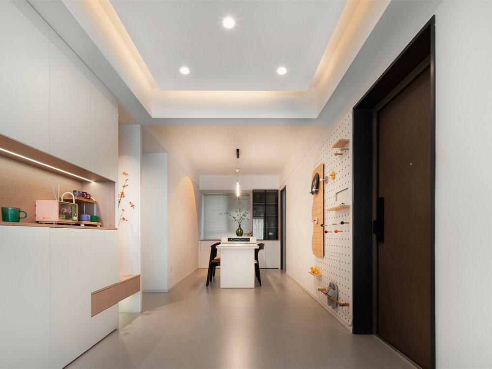 金科和雅東方135平原木奶油風裝修效果圖