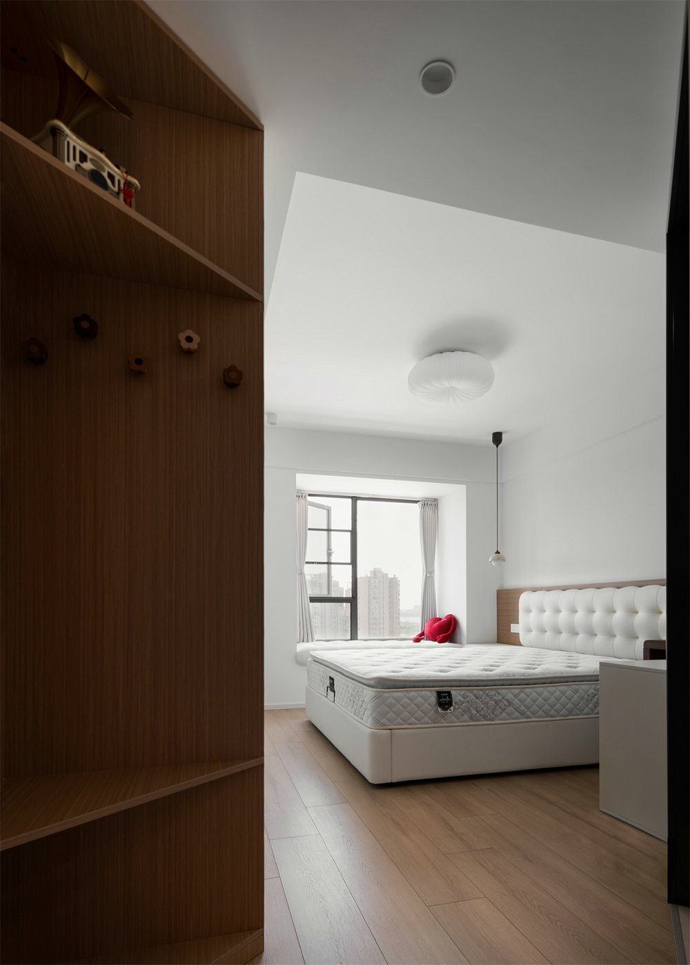 金科和雅東方135平原木奶油風裝修效果圖