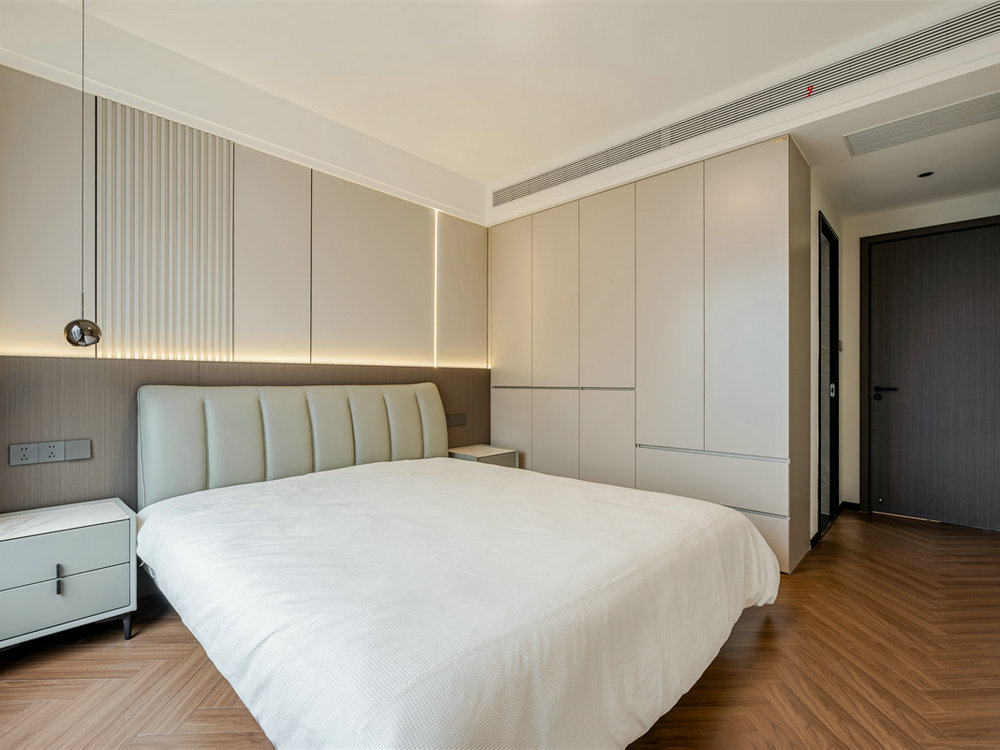 華發都薈天地117平現代風格裝修效果圖