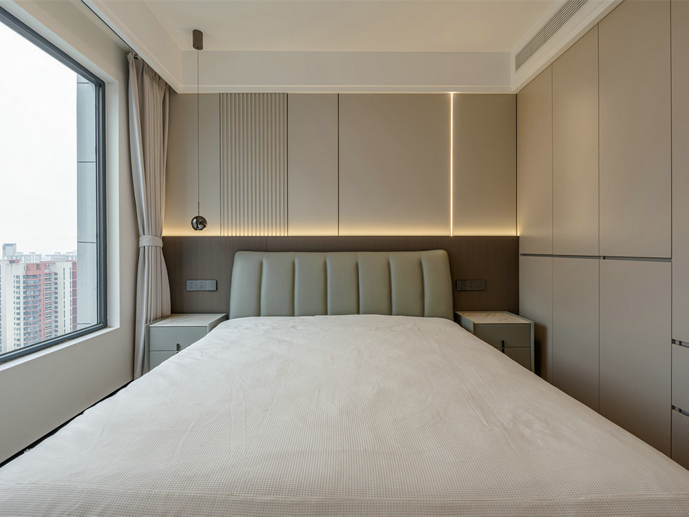 華發都薈天地117平現代風格裝修效果圖