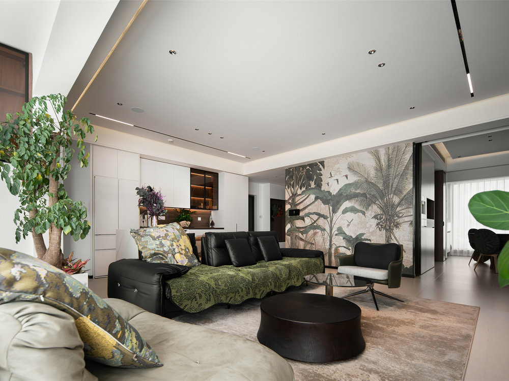 青山樽197平森系風格裝修效果圖