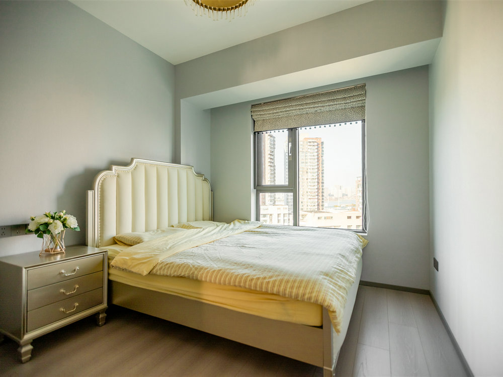 深業泰云府128平美式風格裝修效果圖