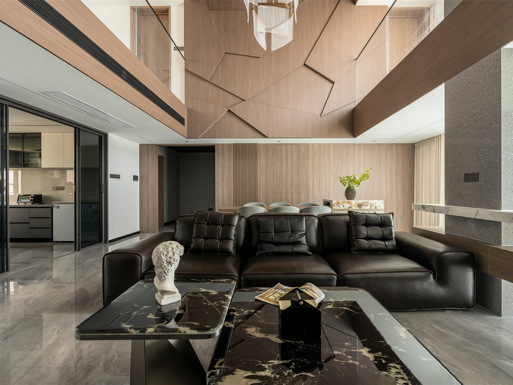 臨空香廷300平現代風格裝修效果圖