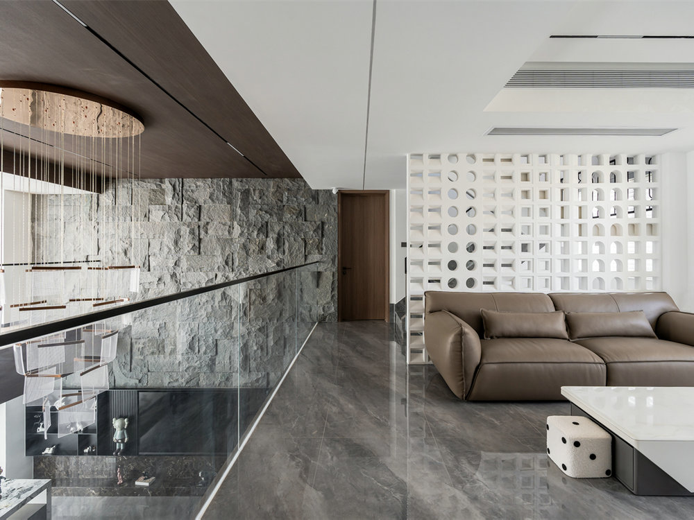 臨空香廷300平現代風格裝修效果圖