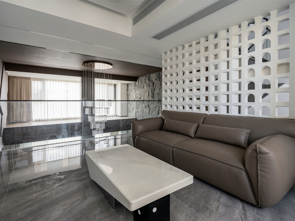 臨空香廷300平現代風格裝修效果圖