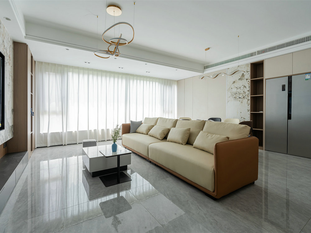 金地長江藝境230平現代輕奢風格裝修效果圖