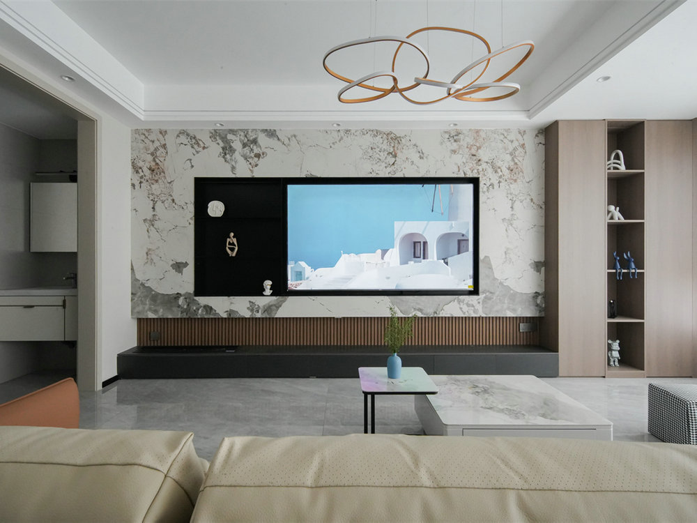 金地長江藝境230平現代輕奢風格裝修效果圖