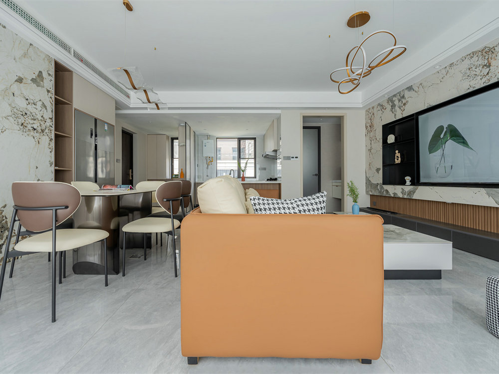 金地長江藝境230平現代輕奢風格裝修效果圖