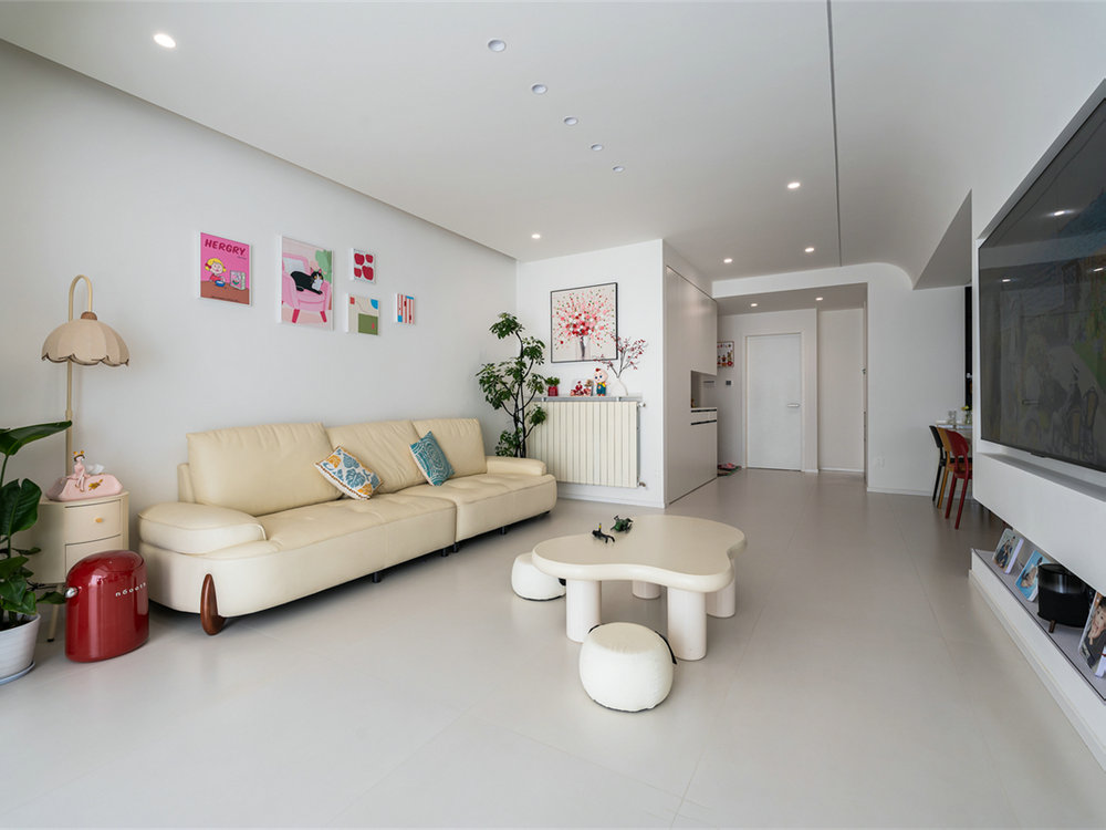 東湖名居151平現代風格裝修效果圖