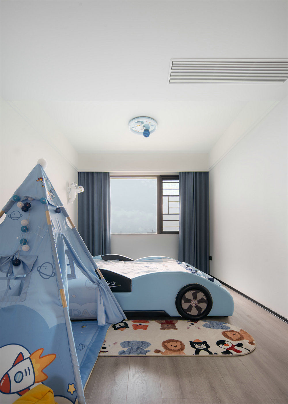 新希望錦粼九里169平現代風格疊拼別墅裝修效果圖