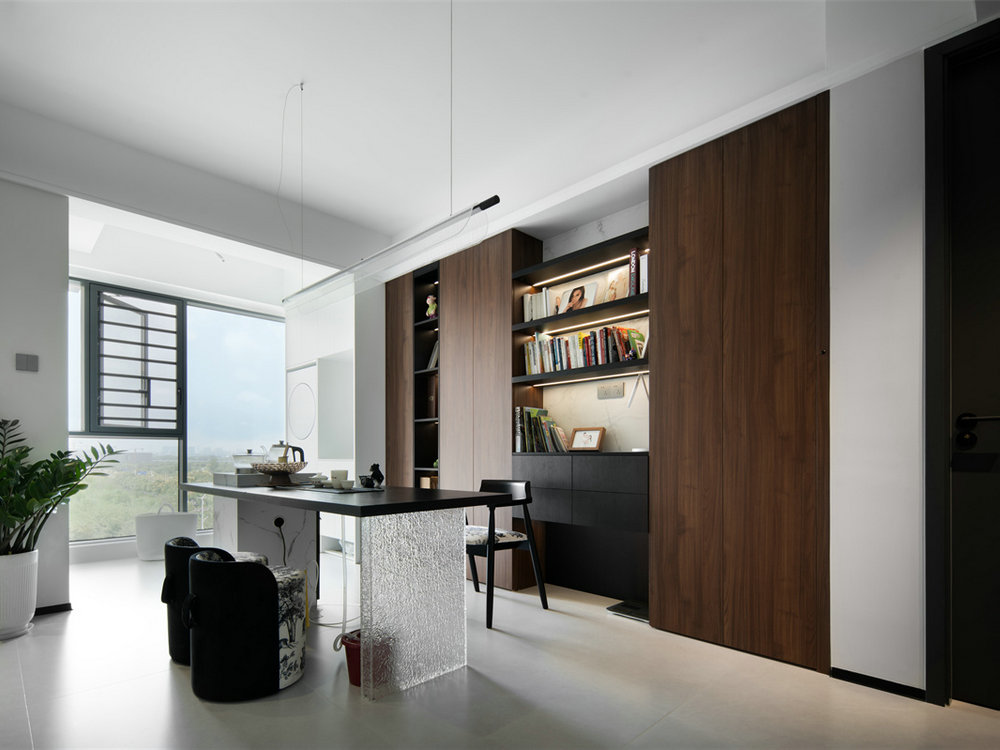 新希望錦粼九里169平現代風格疊拼別墅裝修效果圖