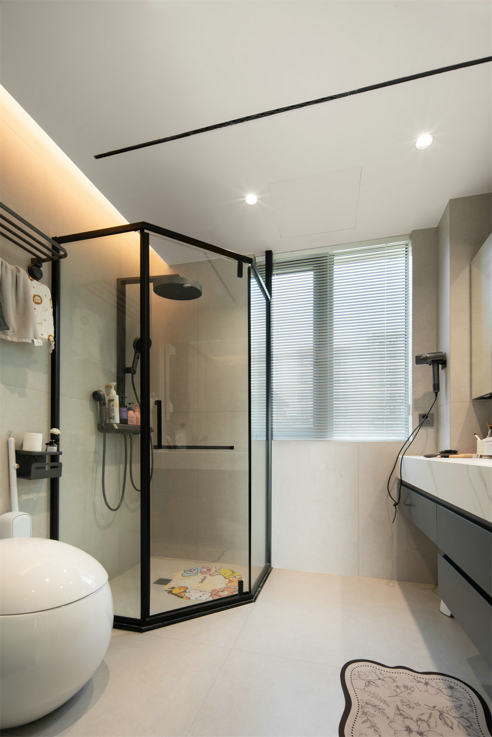 新希望錦粼九里169平現代風格疊拼別墅裝修效果圖