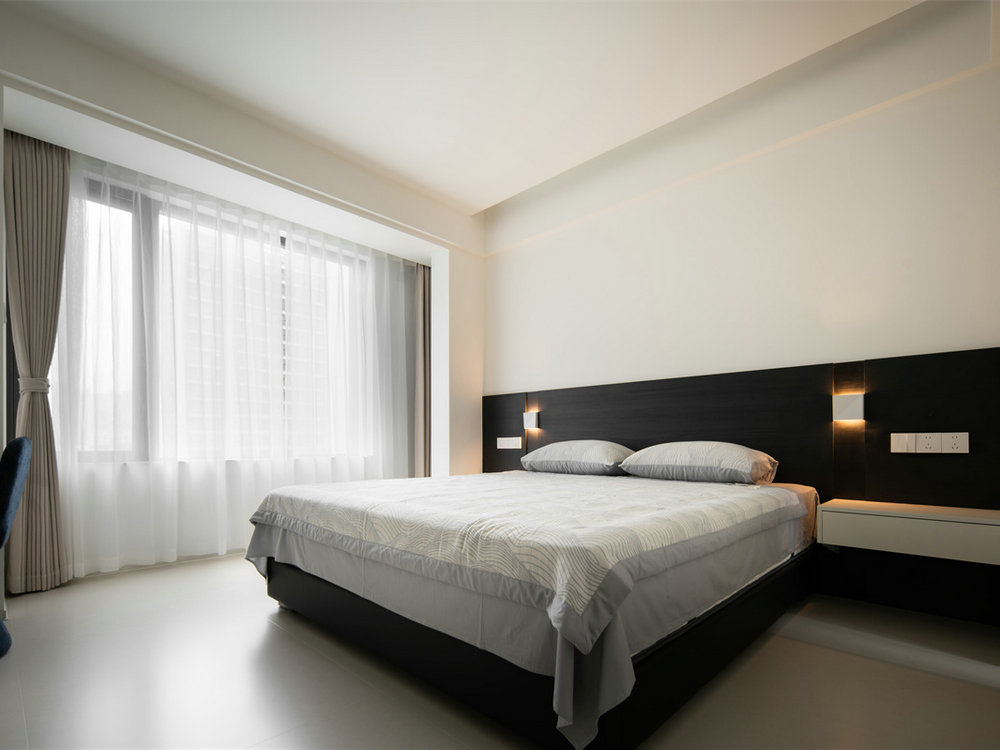 中交澄園130平現代極簡風格裝修效果圖