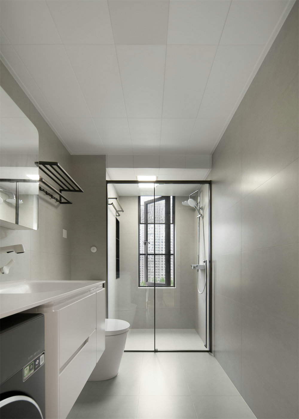 中交澄園130平現代極簡風格裝修效果圖