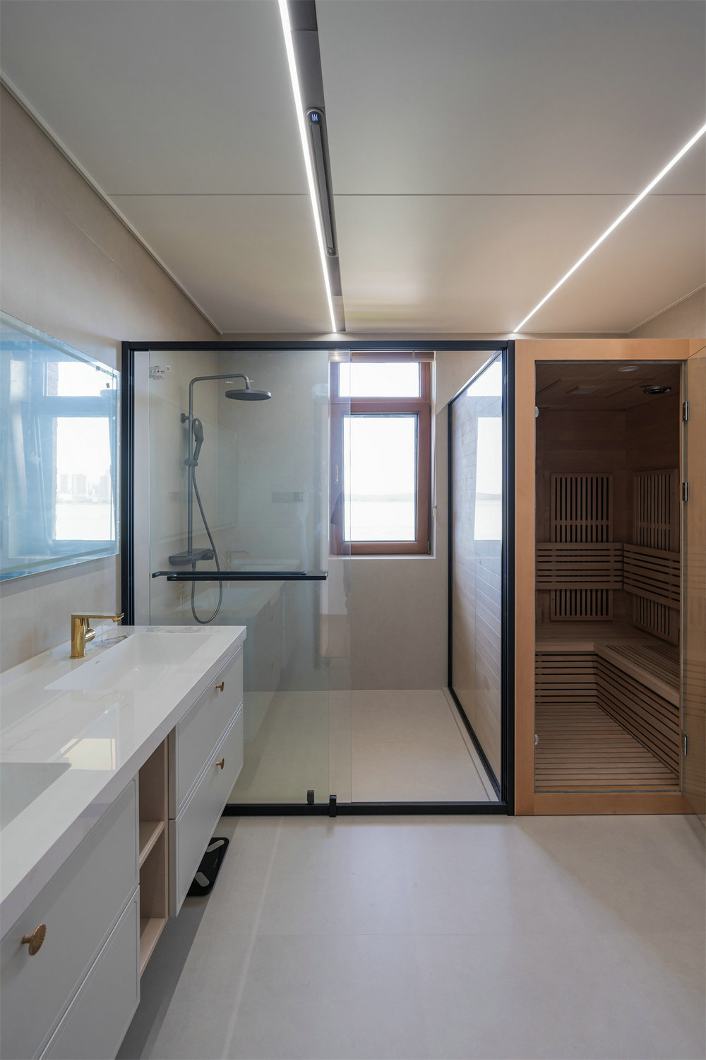 南湖九號286平現代風格裝修效果圖