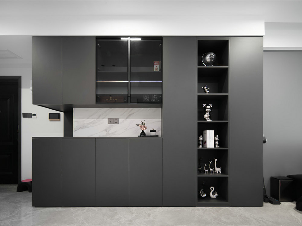 中建星光城126平現代風格裝修效果圖