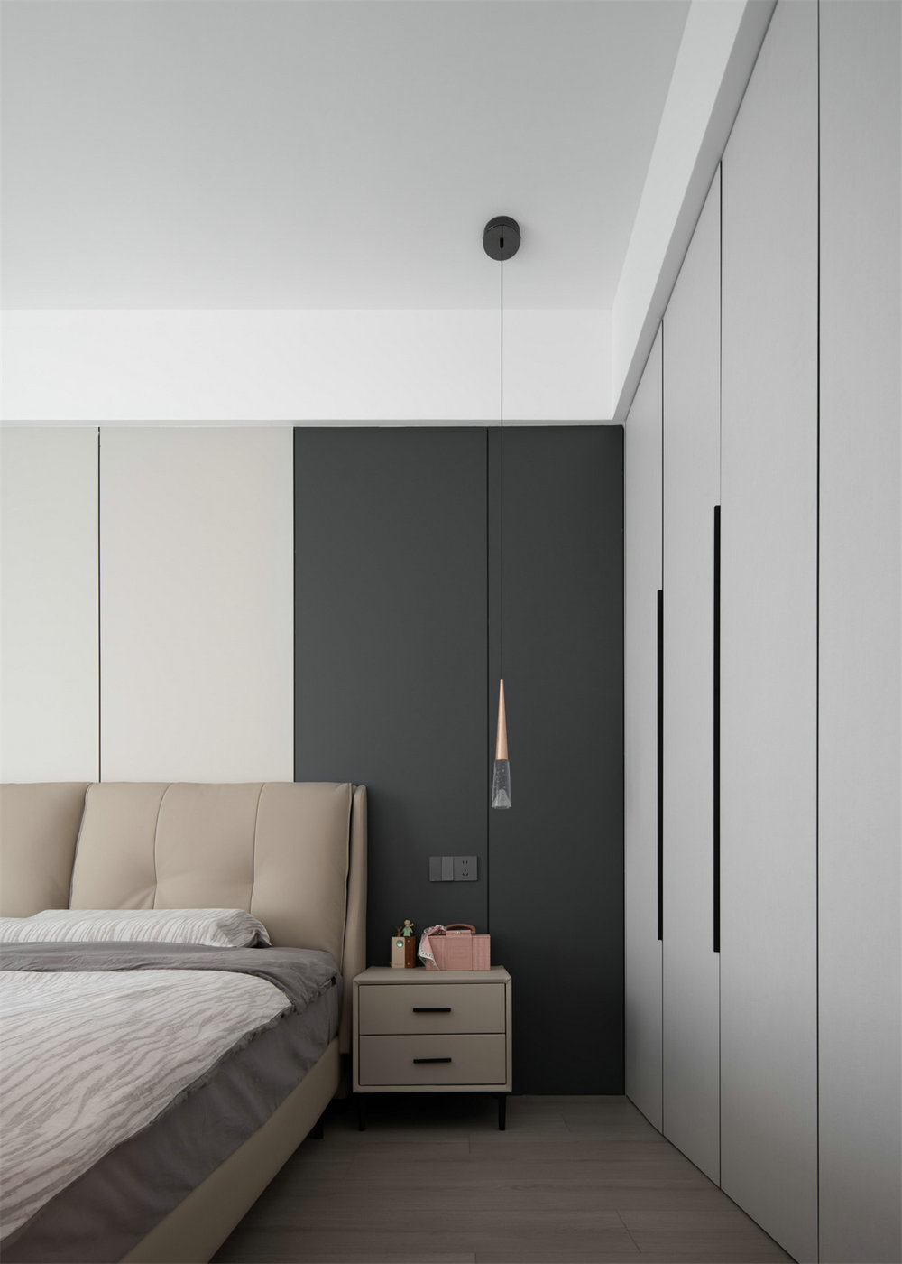 中建星光城126平現代風格裝修效果圖