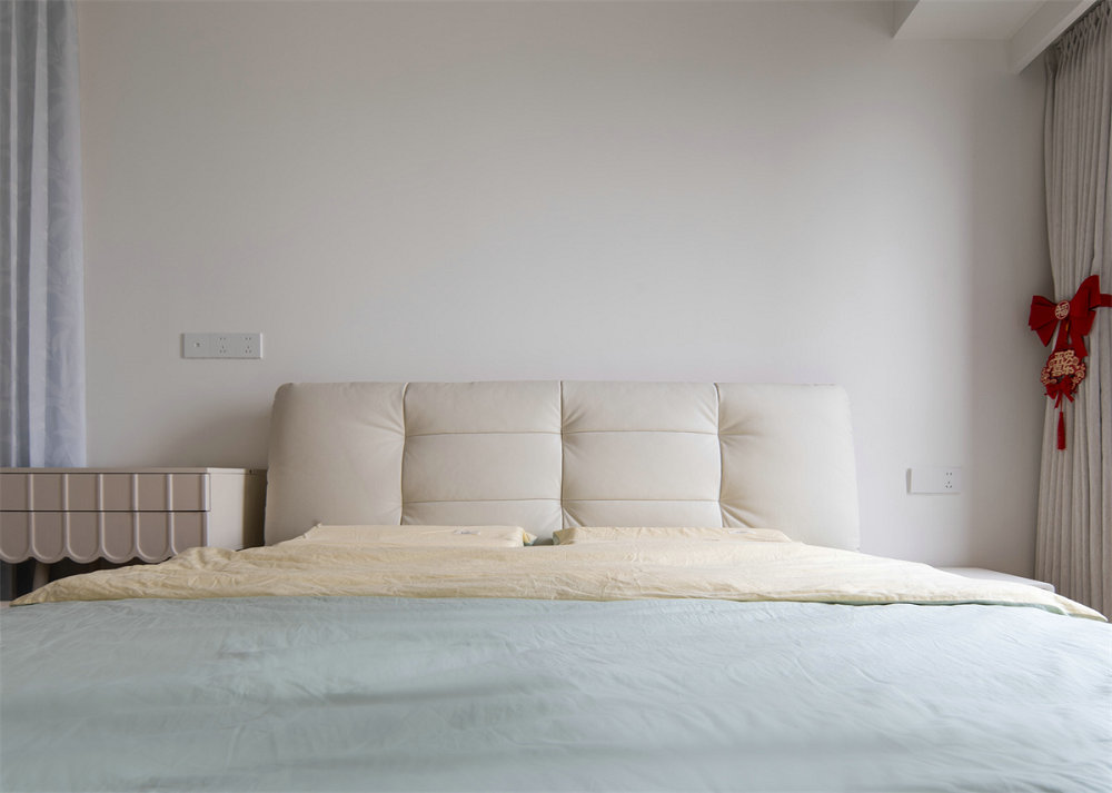 二十四城98平簡約原木風格裝修效果圖