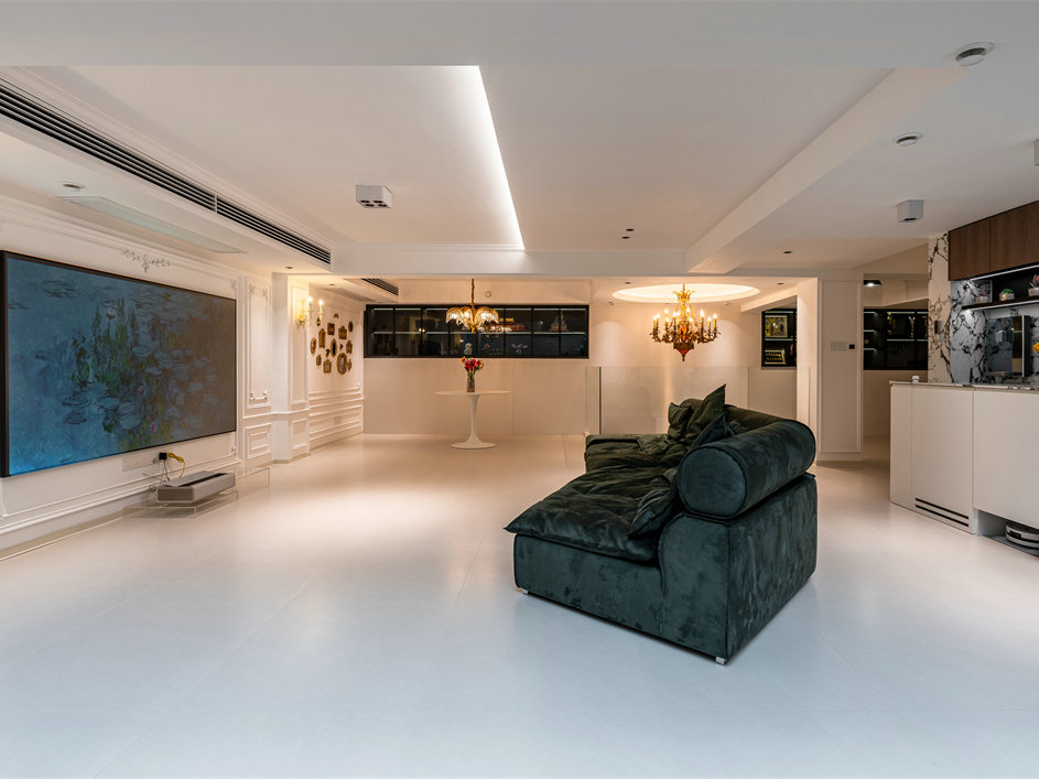 碧樂城220平中古法式風格裝修效果圖